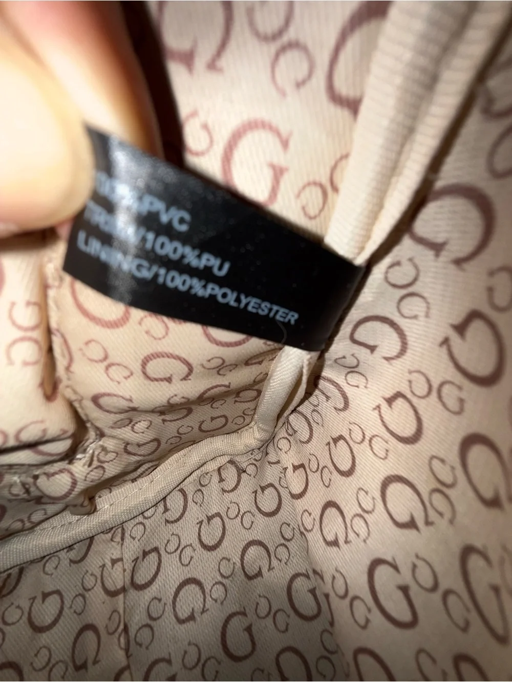 GUESS Marx Monogram Crossbody Satchel Bag – Brown/Tan (SV764608)
